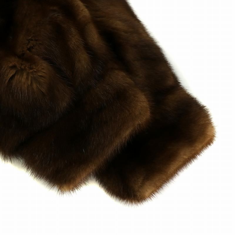 Moonbat Fur ブラウンファーコート ムーンバット Moonbat Fur ファーコート アウター 毛皮 ミンク