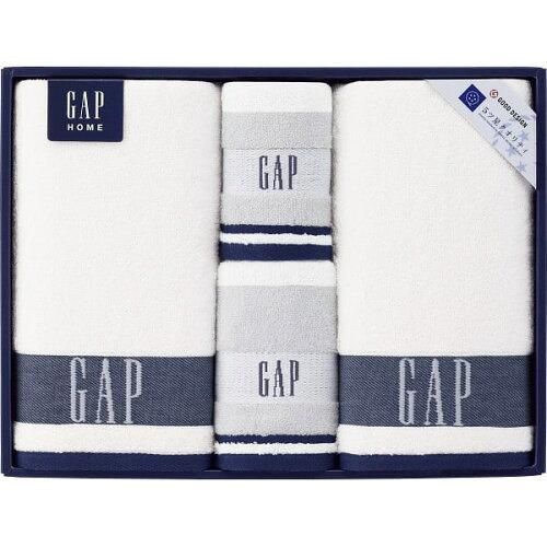 【新品・2営業日で発送】GAP HOME バス・フェイスタオル・タオルハンカチセット 54-3019500