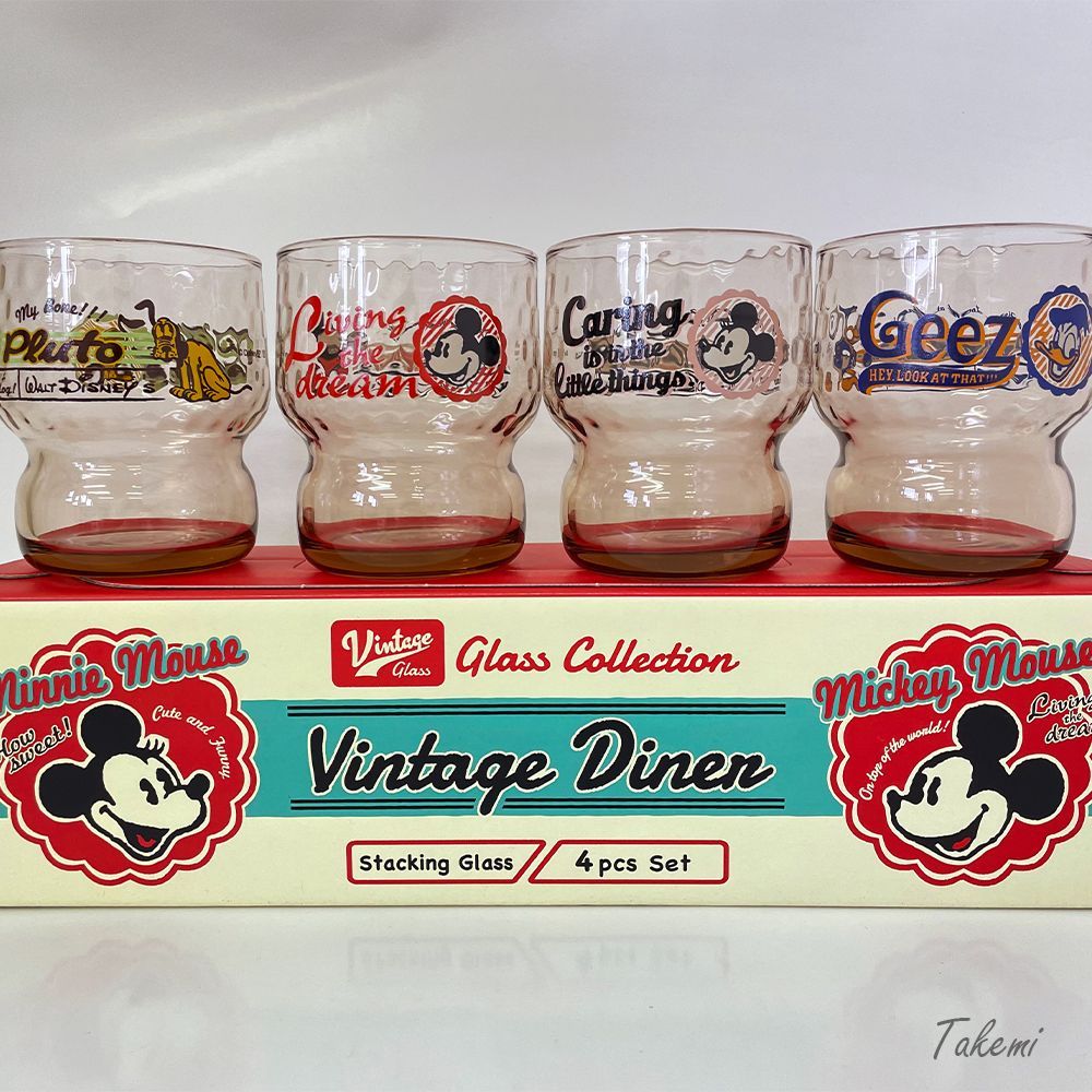 Disney Vintage Diner ディズニータンブラー ヴィンテージダイナー