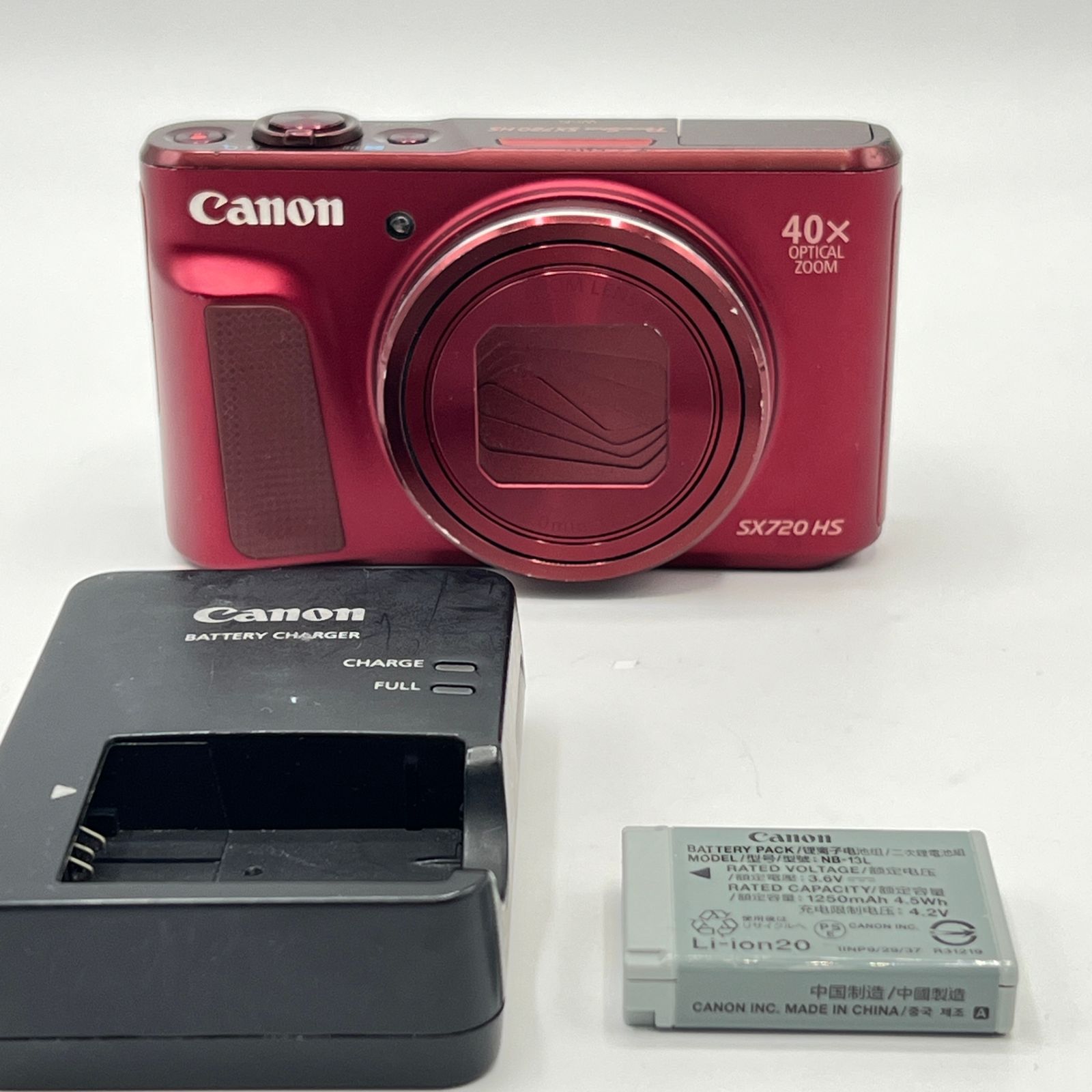 Canon PowerShot SX720 HS RE コンパクトデジタルカメラ レッド 