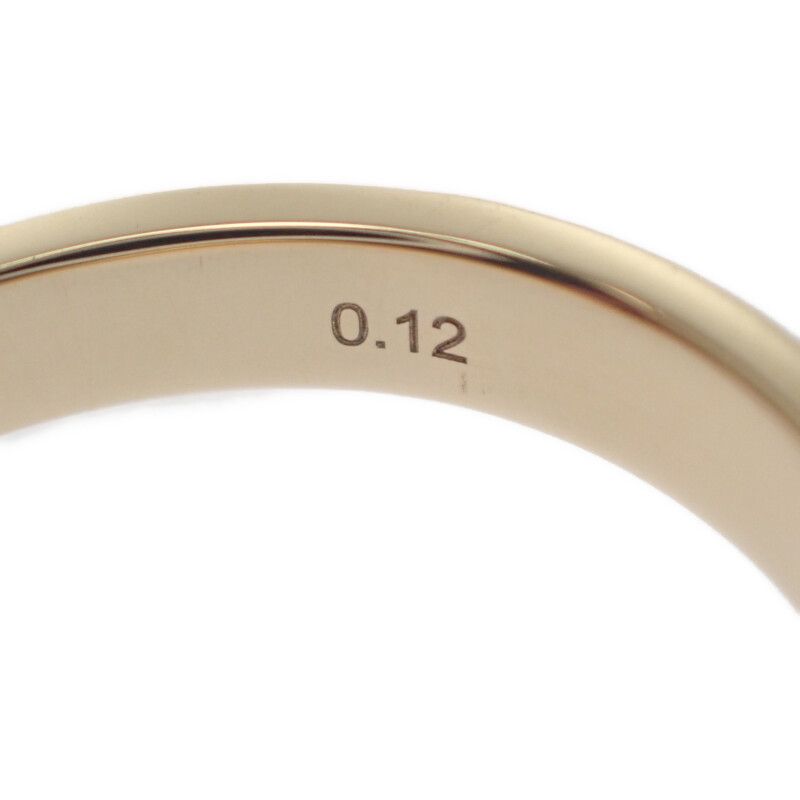 デザインジュエリー ピンキー リング K18YG イエローゴールド 5号  