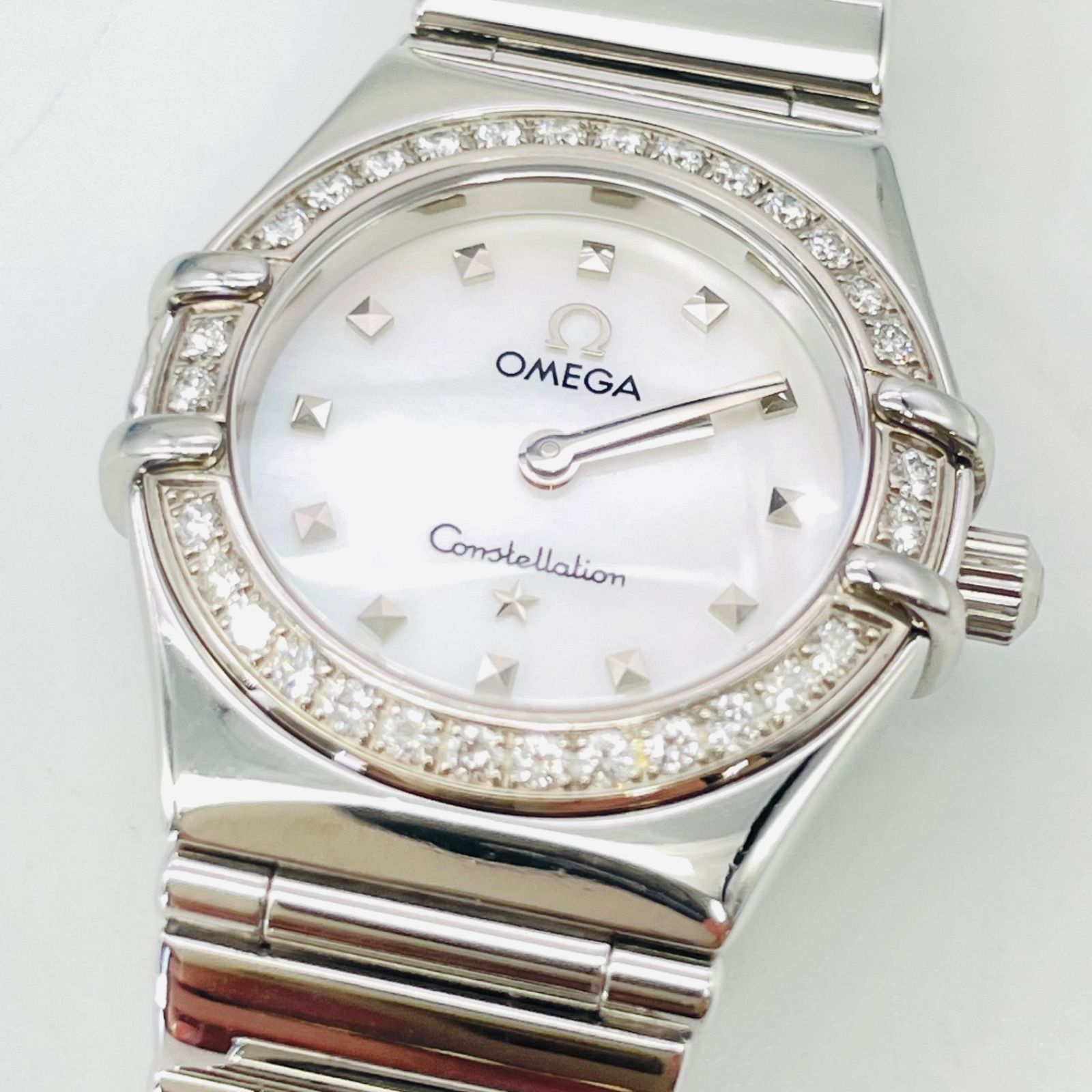 オメガ コンステレーション マイチョイス ダイヤベゼル 腕時計ファッション小物