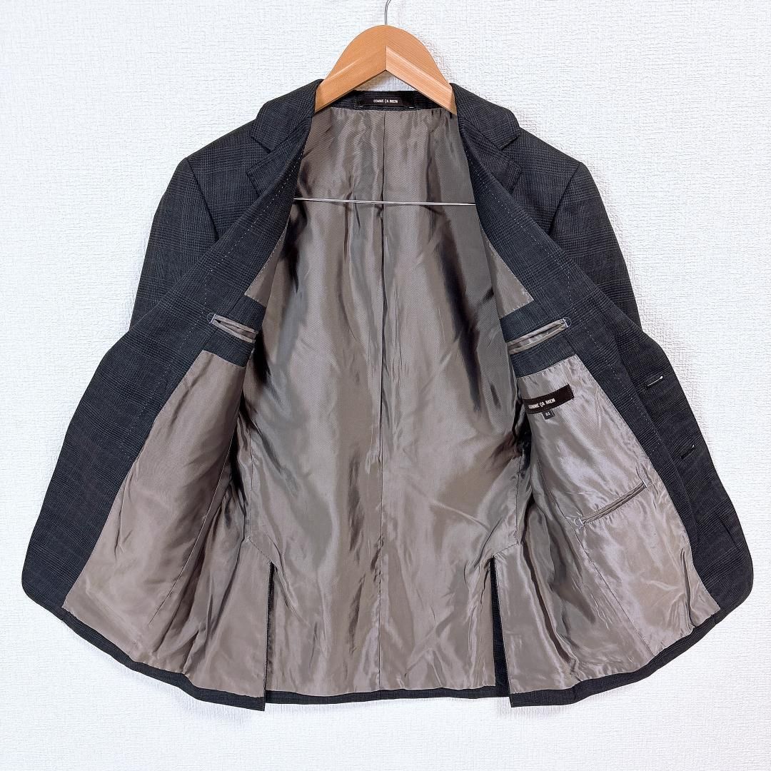 コムサメン COMME CA MEN メンズスーツ セットアップ 44 チェック KANDAIZUMI_COM