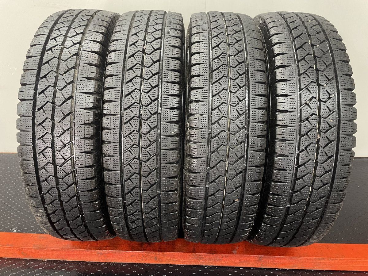 BS BRIDGESTONE BLIZZAK VL1 165R13LT 6PR スタッドレス 4本 22年製 バリ溝 プロボックス サクシード等 STJ016