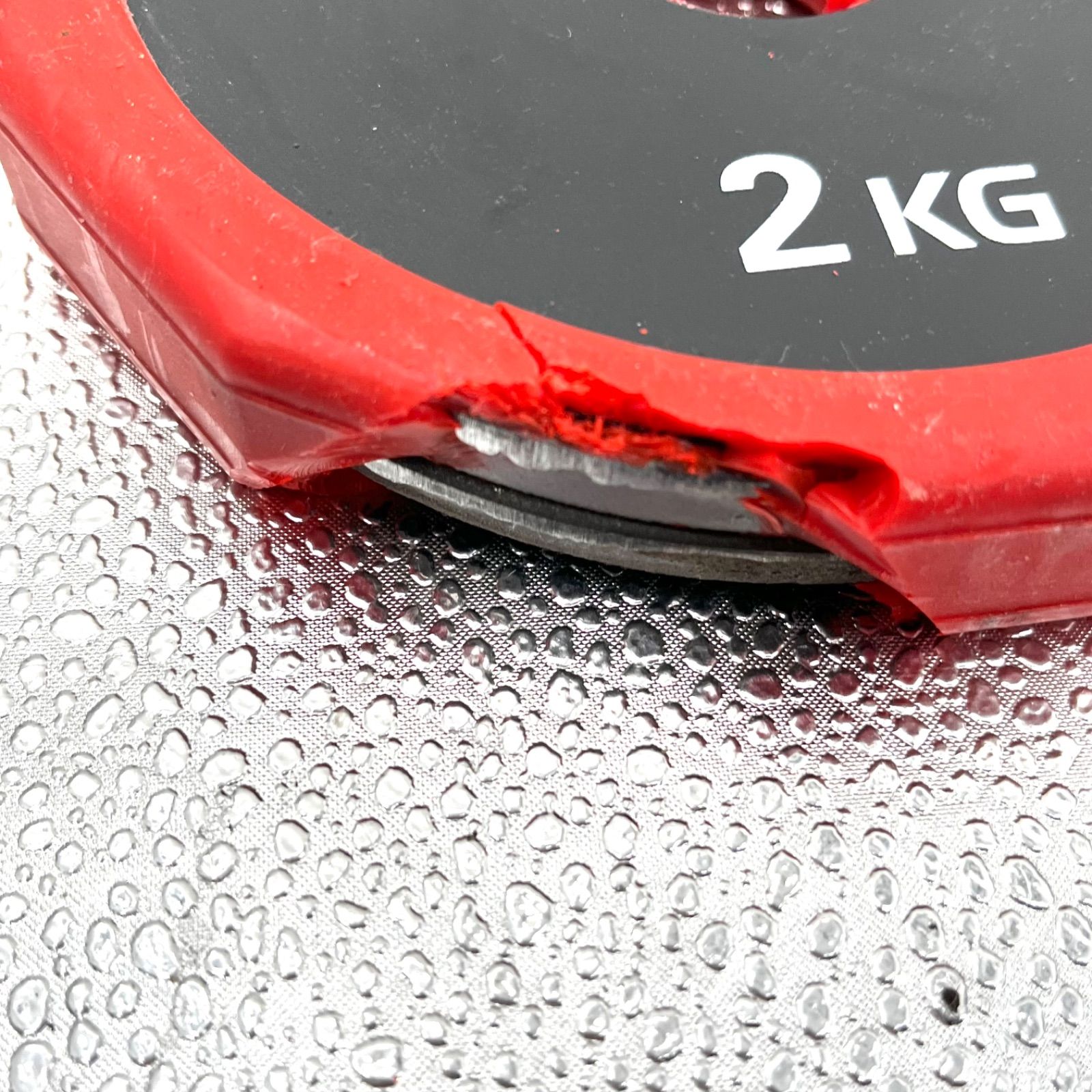 WOLF YOK ダンベルセット ダンベルプレート 18KG シャフト付