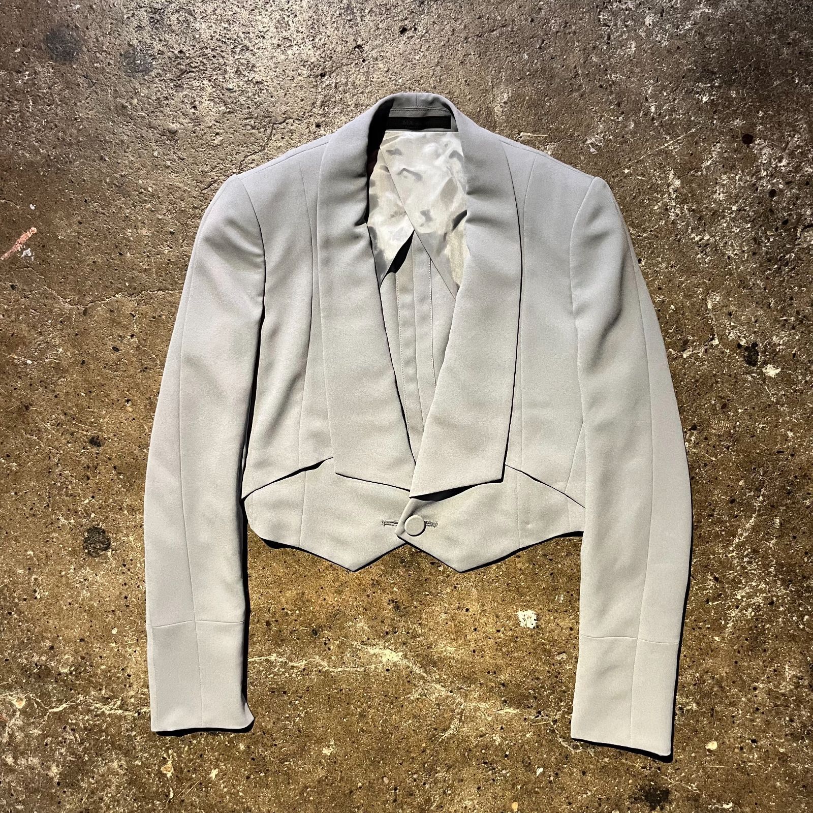 JULIUS 2013SS ジャケット 希少 MA_JULIUS 13ss ショールカラーショートテーラード ジャケット