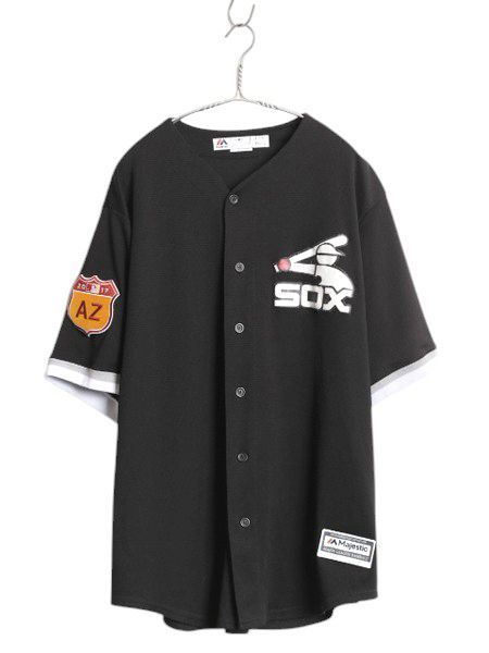 MLB Majestic ベースボール シャツ古着 ゲームシャツ 大谷 【お得な