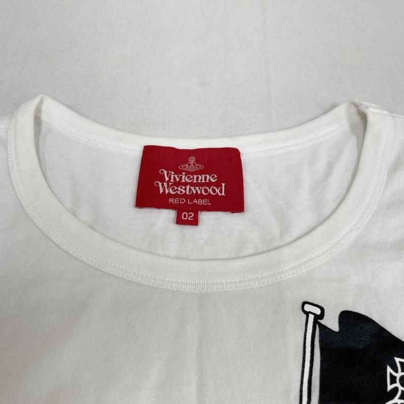 Vivienne Westwood red label ヴィヴィアン ウエストウッド レッドレーベル Tシャツ 半袖 パイレーツ ハートプリント  地球儀 ロゴ オーヴマーク 半袖 Tシャツ カットソー 16-12-311035 - メルカリ