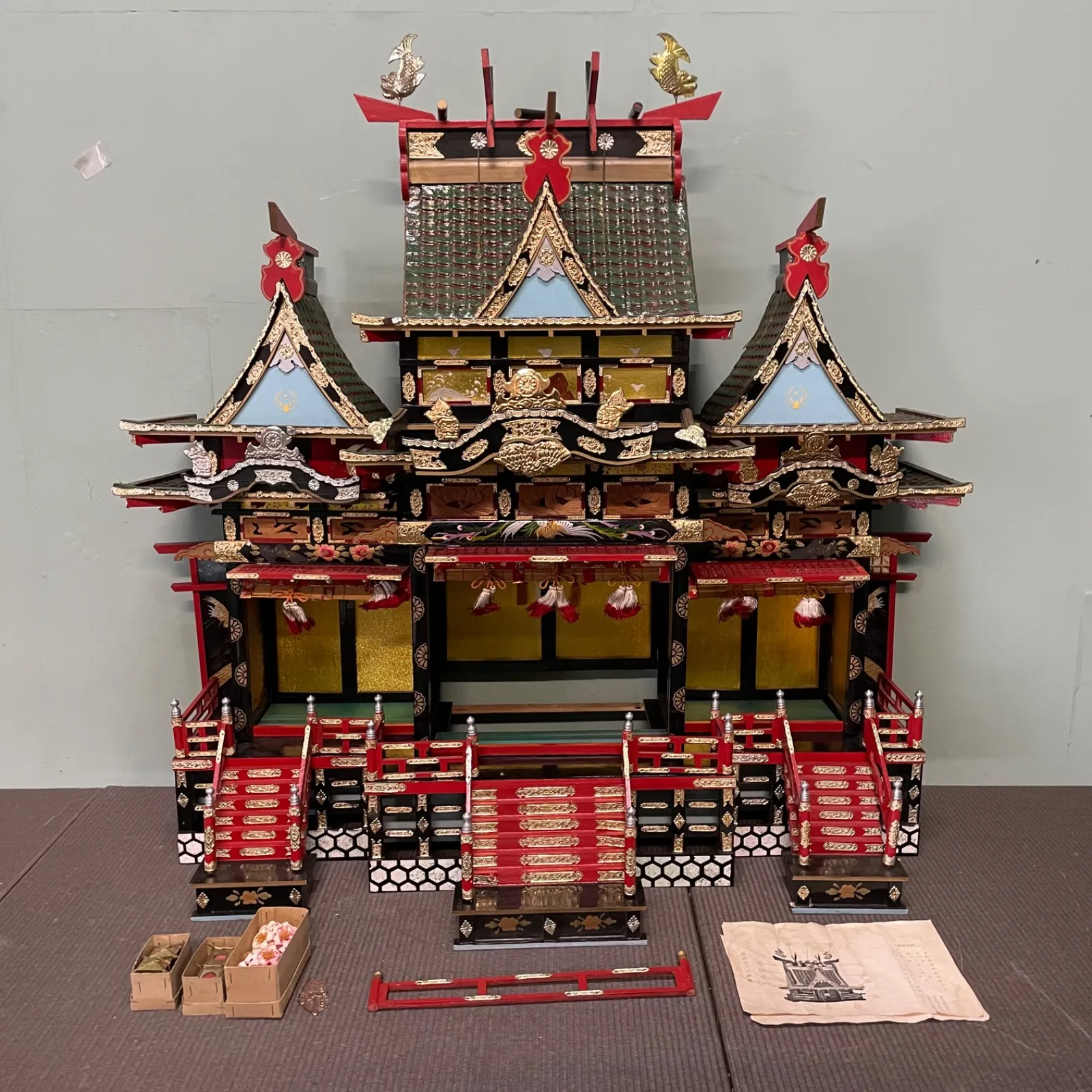 アンティーク雛御殿　雛道具セット 2025年最新】雛御殿の人気アイテム - メルカリ