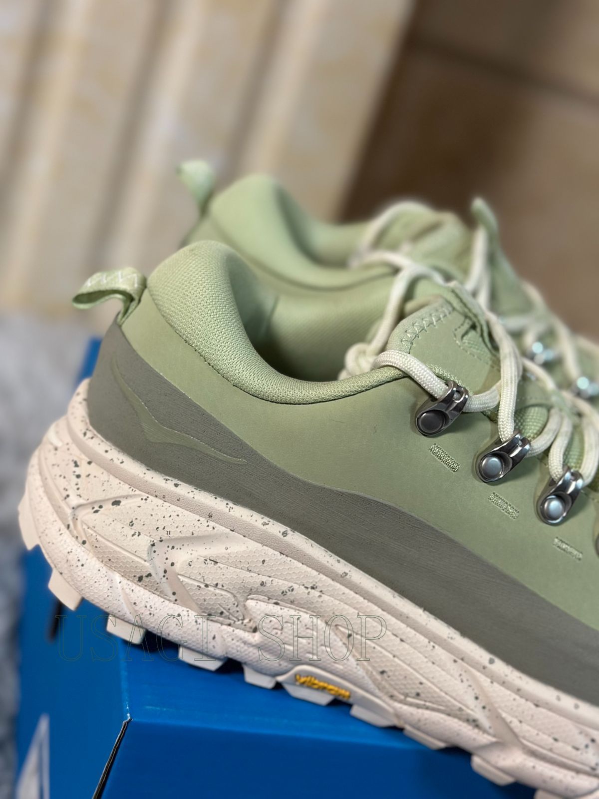 挑戦 ホカ トー サミット HOKA ONE ONE Tor Summit グリーン スニーカー -MM輸入