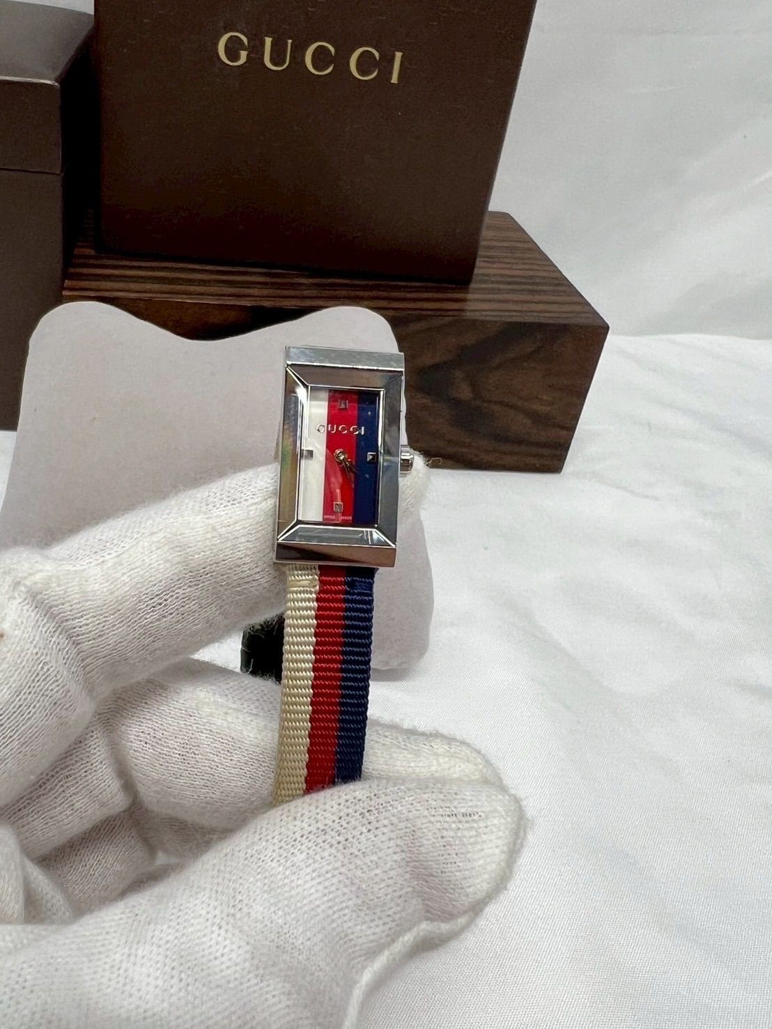 グッチ 腕時計 時計 ステンレススチール クオーツ レディース