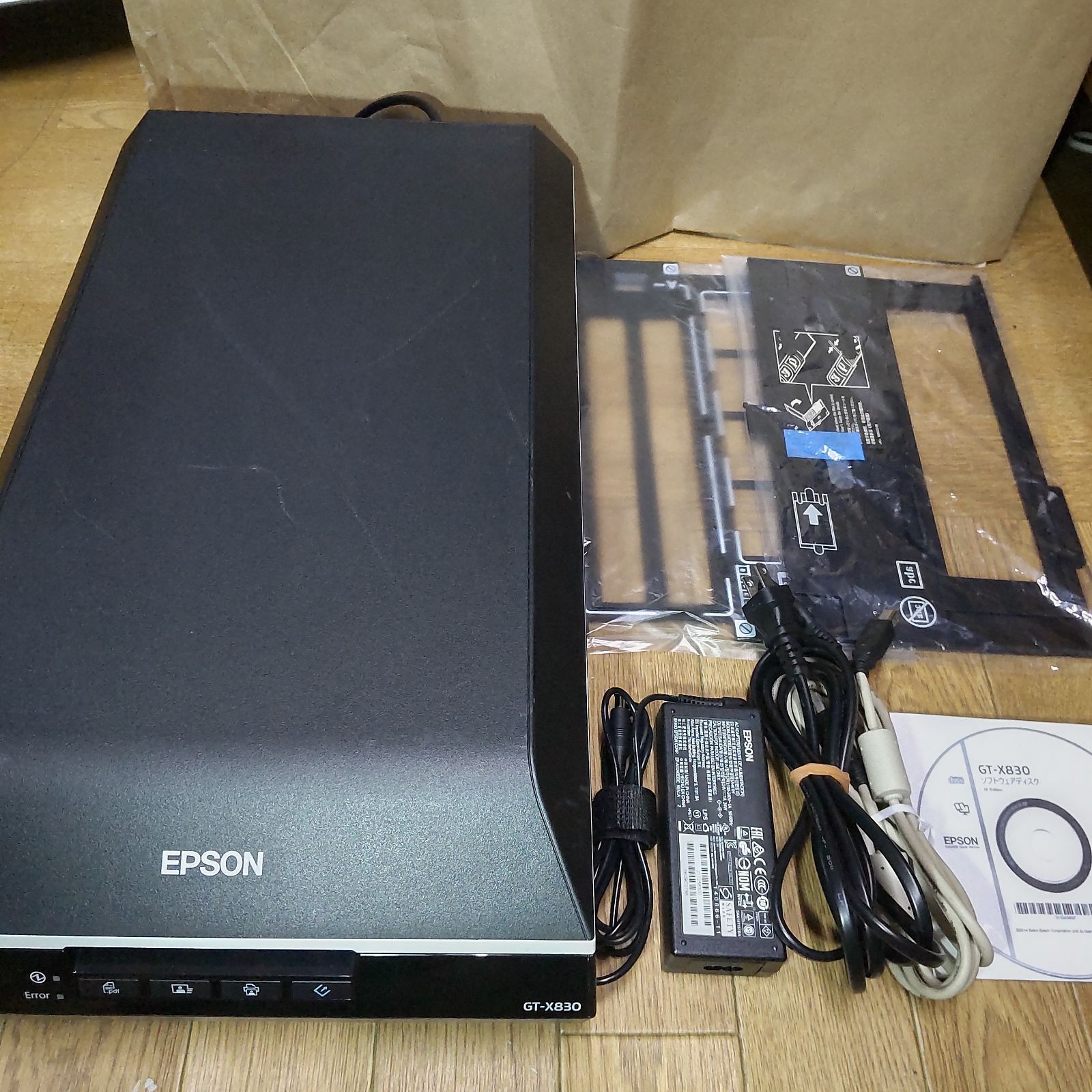 EPSON GT-X830 ネガフィルムスキャン フィルムホルダー付属 動作良好-