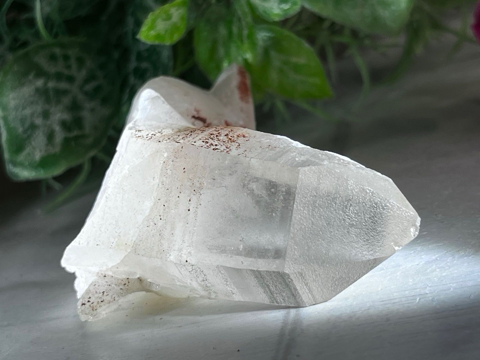 ヒマラヤ✨ マニカラン産　ピンク水晶  原石　ラフストーン　クラスター ヒマラヤ マニカラン産 ピンク水晶 原石 ラフストーン