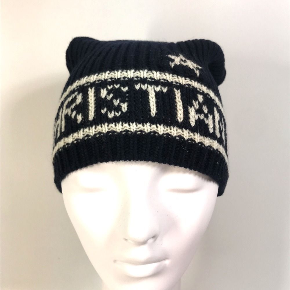 Christian Diorクリスチャンディオール　ニット帽　ブラック　新品 楽天市場】Christian Dior クリスチャンディオール ニット帽