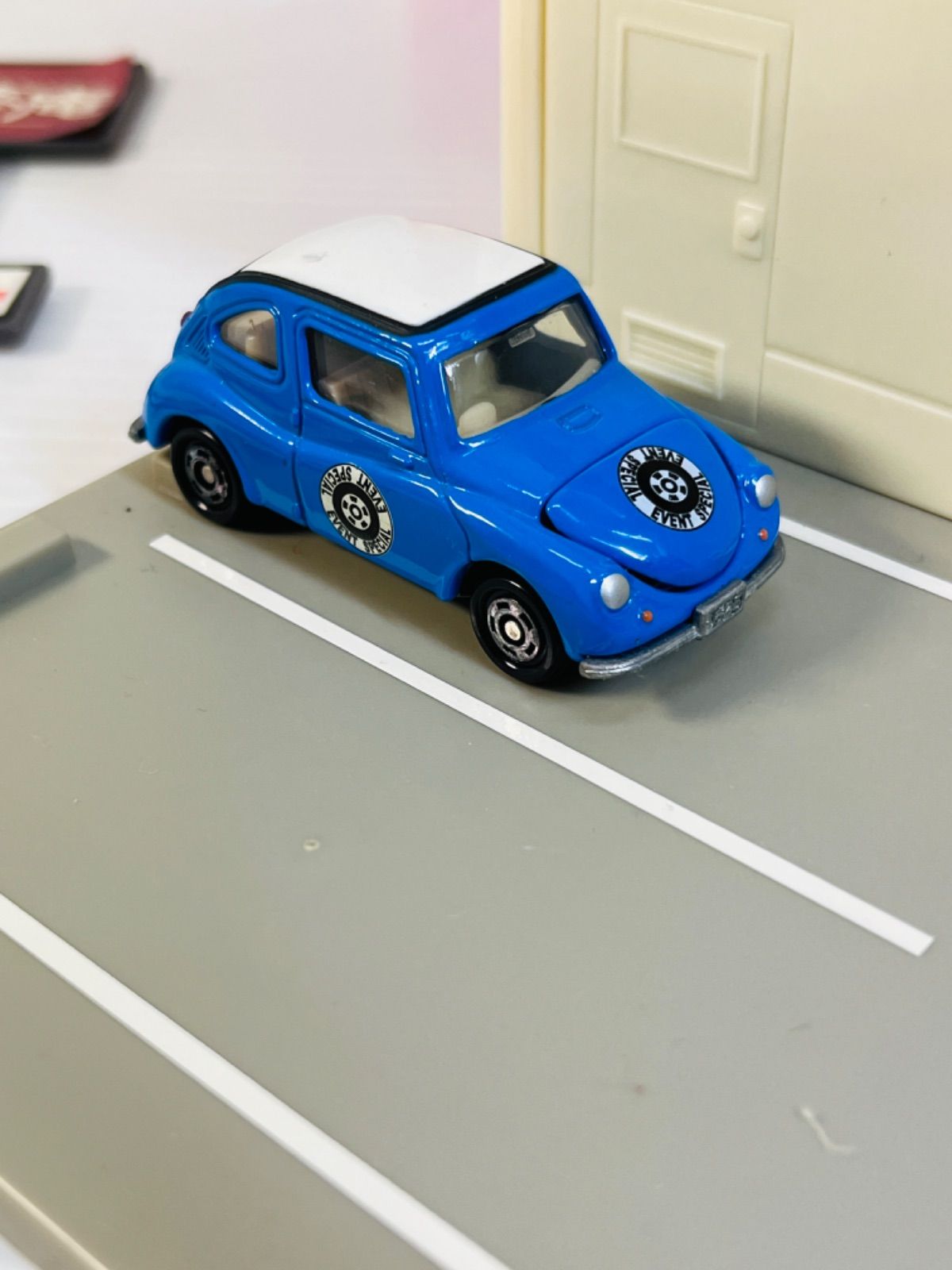 トミカタウン すかいらーく バーミヤン ハガキ付き 旧トミカタウン