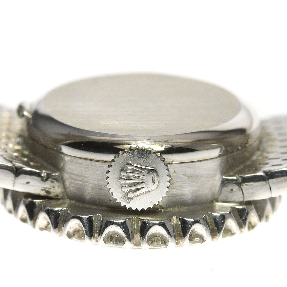 ロレックス ROLEX プレシジョン Cal.1400 K18WG 手巻き レディース_