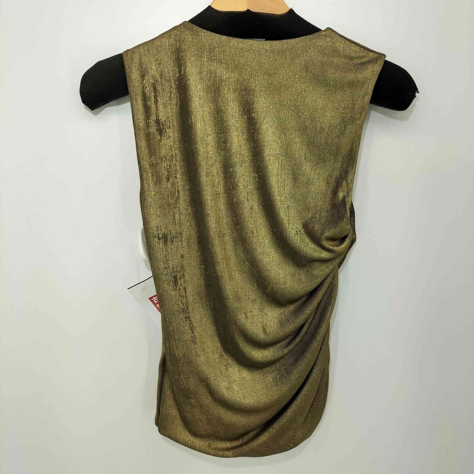 ディーゼル DIESEL メタルDロゴ シャイニーノースリーブ レディース import S