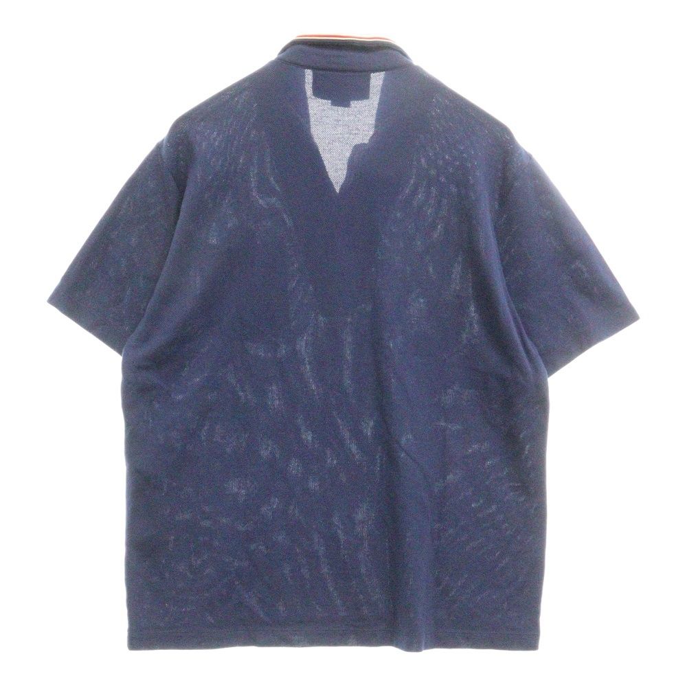 GUCCI (グッチ) GG STICKER COTTON SHORT SLEVE POLO SHIRT インター