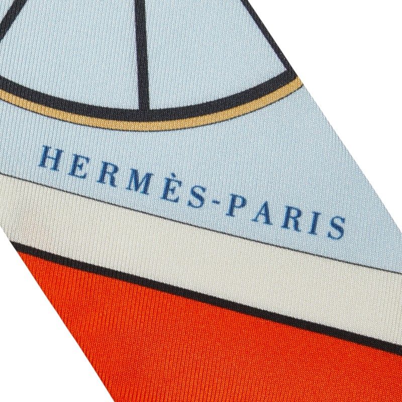HERMES エルメス ツイリー スカーフ シルク スプリングスプリング