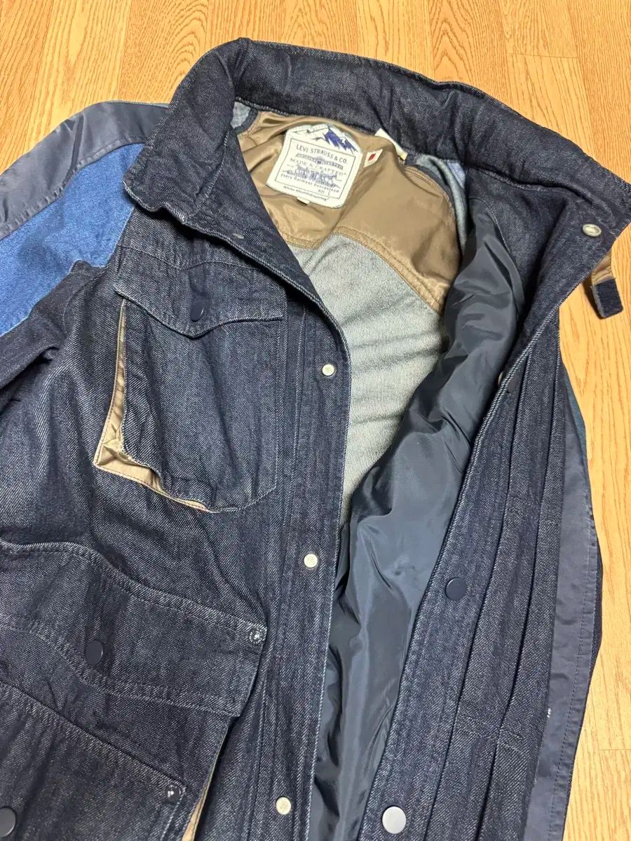 LEVI S リーバイス ホワイト マウンテニアリング デニムジャケット