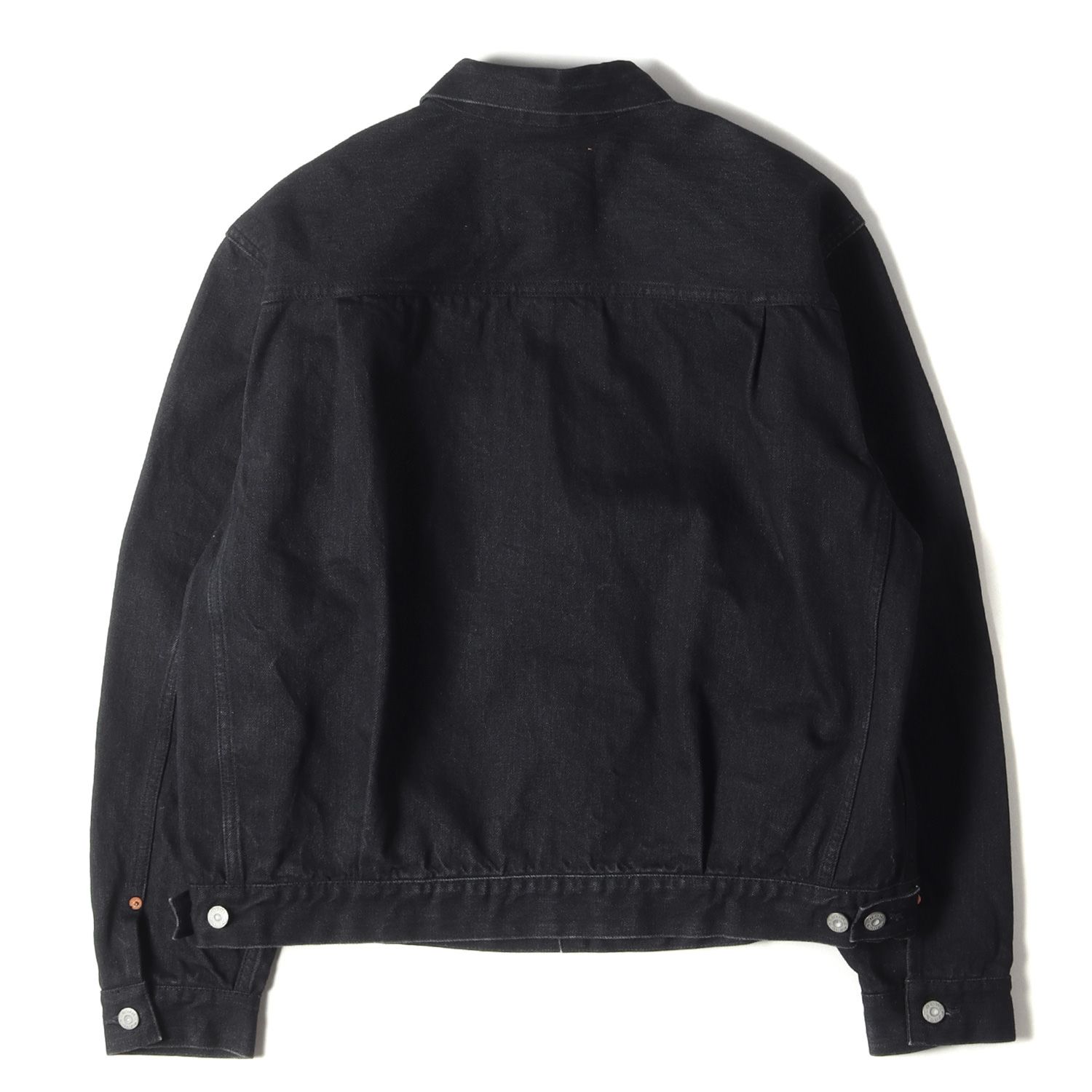 美品 BONCOURA ボンクラ ジャケット サイズ:38(M) 11周年記念 2ndタイプ ブラックデニム ジャケット Denim Jacket  2nd KUROGANE 11th Anniversary Model ブラック 黒 アウター