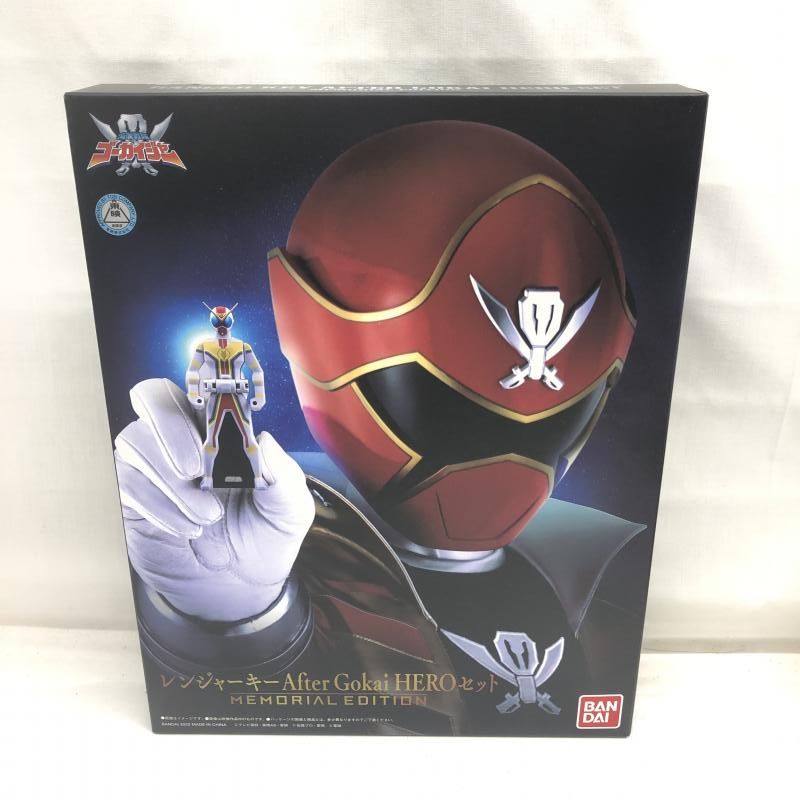 中古】開封)レンジャーキー After Gokai HEROセット MEMORIAL