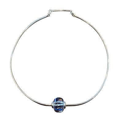 Baccarat ガレ ネックレス ブルー系 Baccarat - Baccaratブルー ネックレスの通販 by スティック's