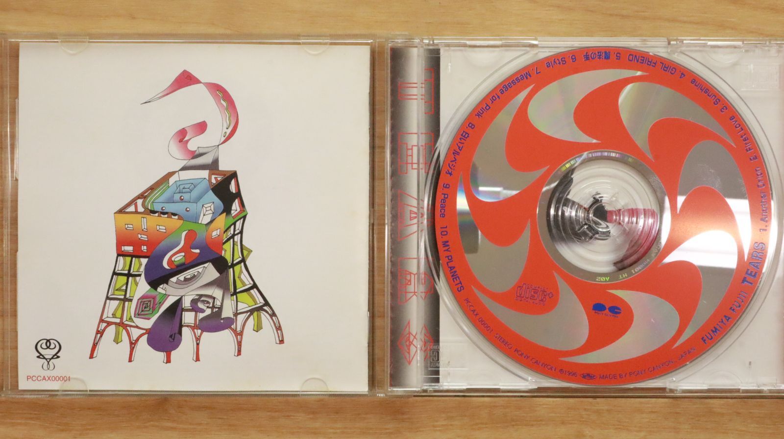 国内盤CD☆藤井フミヤ/Fumiya Fujii□ TEARS 【PCCAX00001