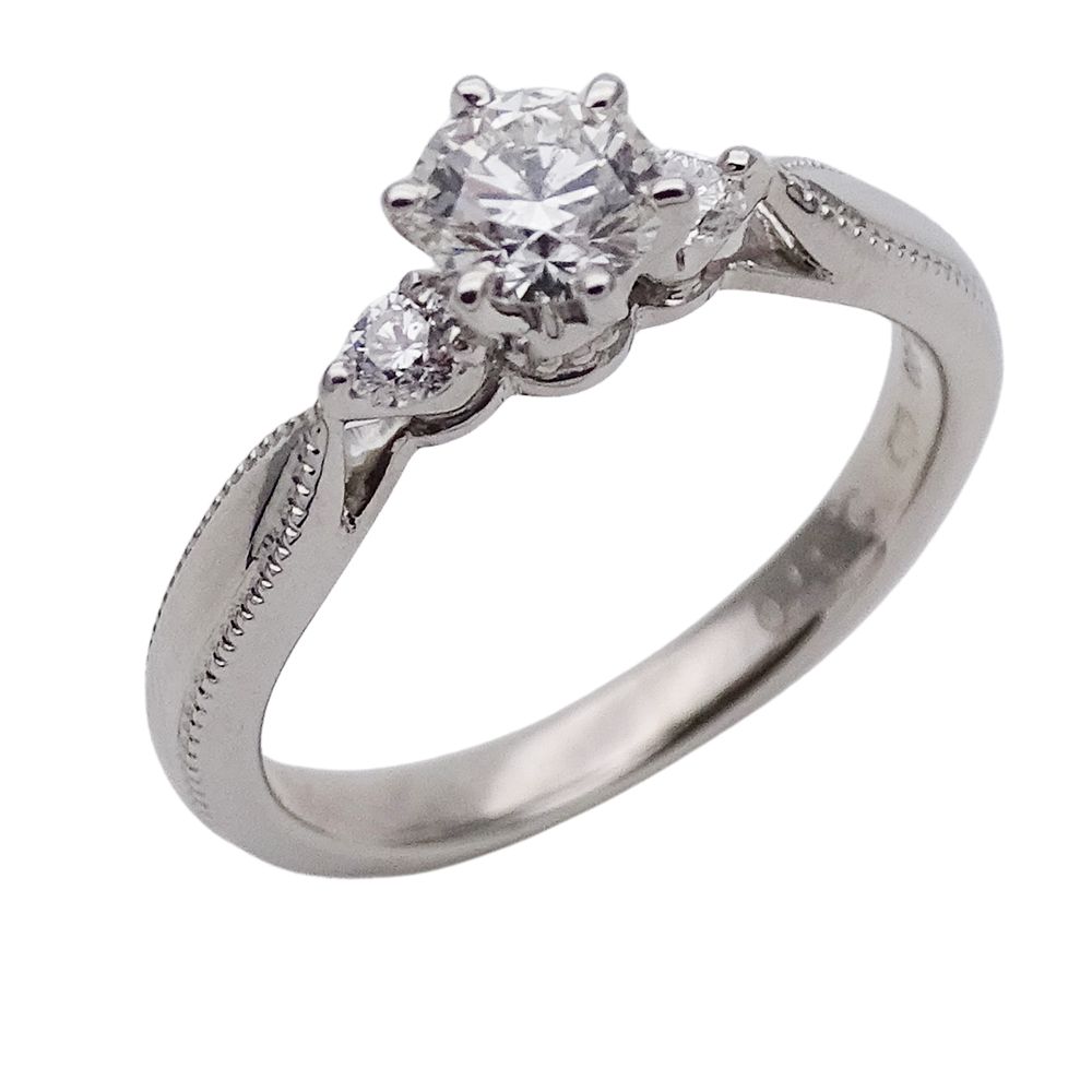 Royal Asscher ダイヤモンドリング 7号 ロイヤルアッシャー