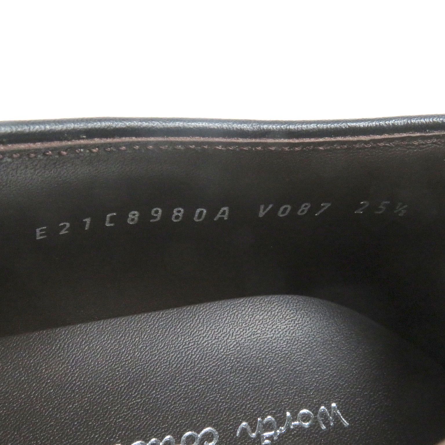 レザー シングルモンクストラップ