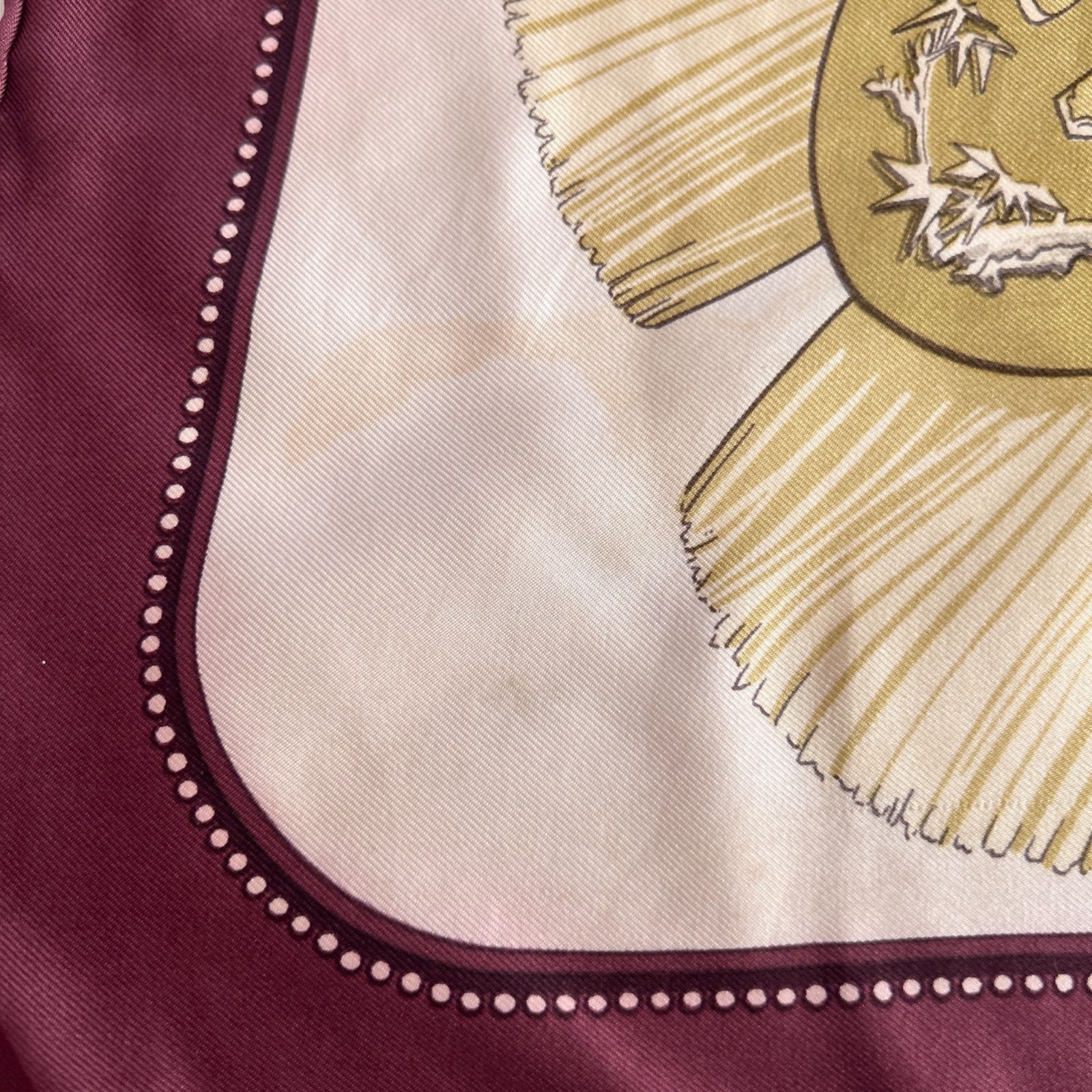 HERMES エルメス カレ90 TSUBAS シルク スカーフ ドラゴン柄