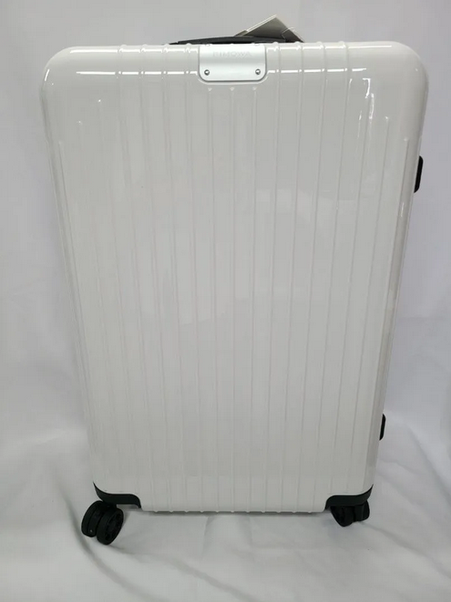 訳あり 新品未使用 リモワ RIMOWA スーツケース 65L ホワイト［230412