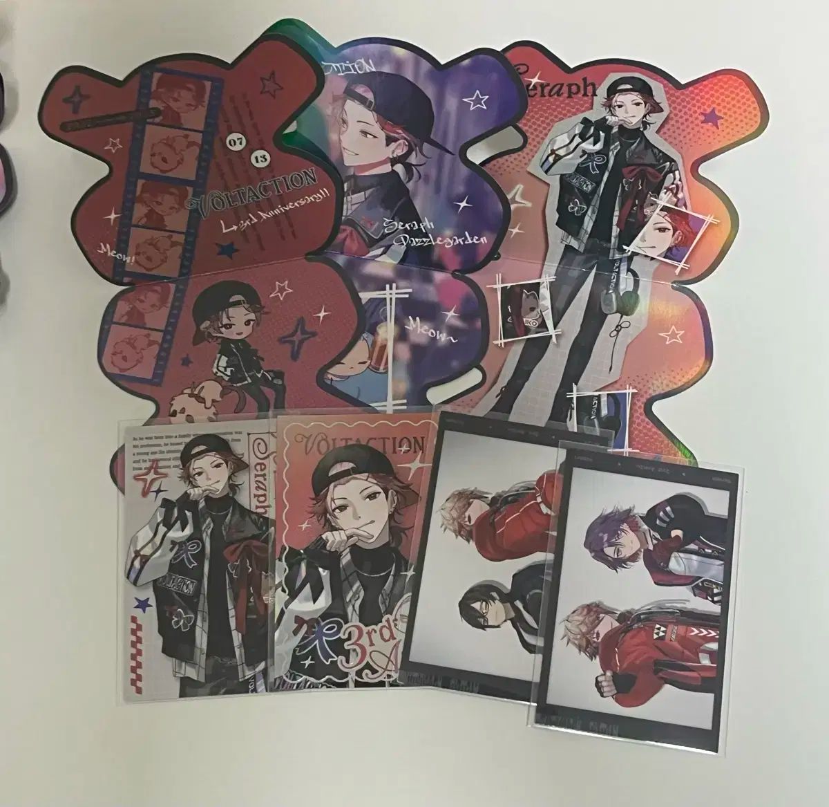 ボルタアクション 3 周年 チェキ ポラロイド 特典 終わりのセラフ