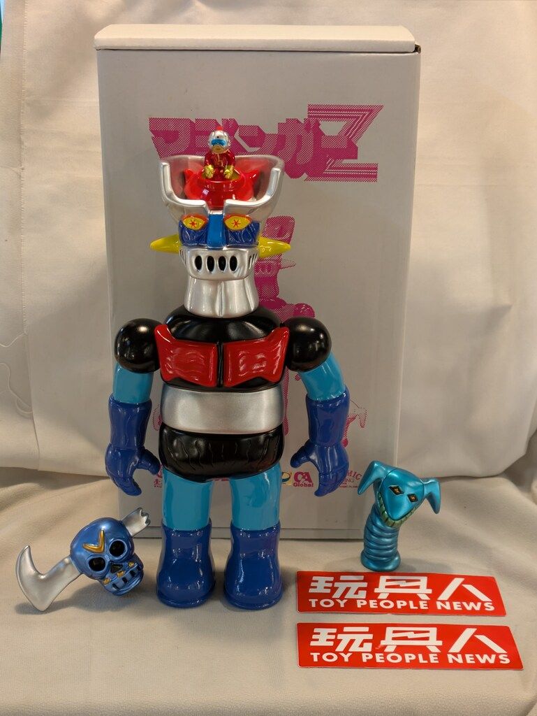 デハラユキノリ　マジンガーZ TOY PEOPLE Ver. デハラユキノリ KAIJU ONE 30cm TALL MAZINGER Z TOY PEOPLE Ver