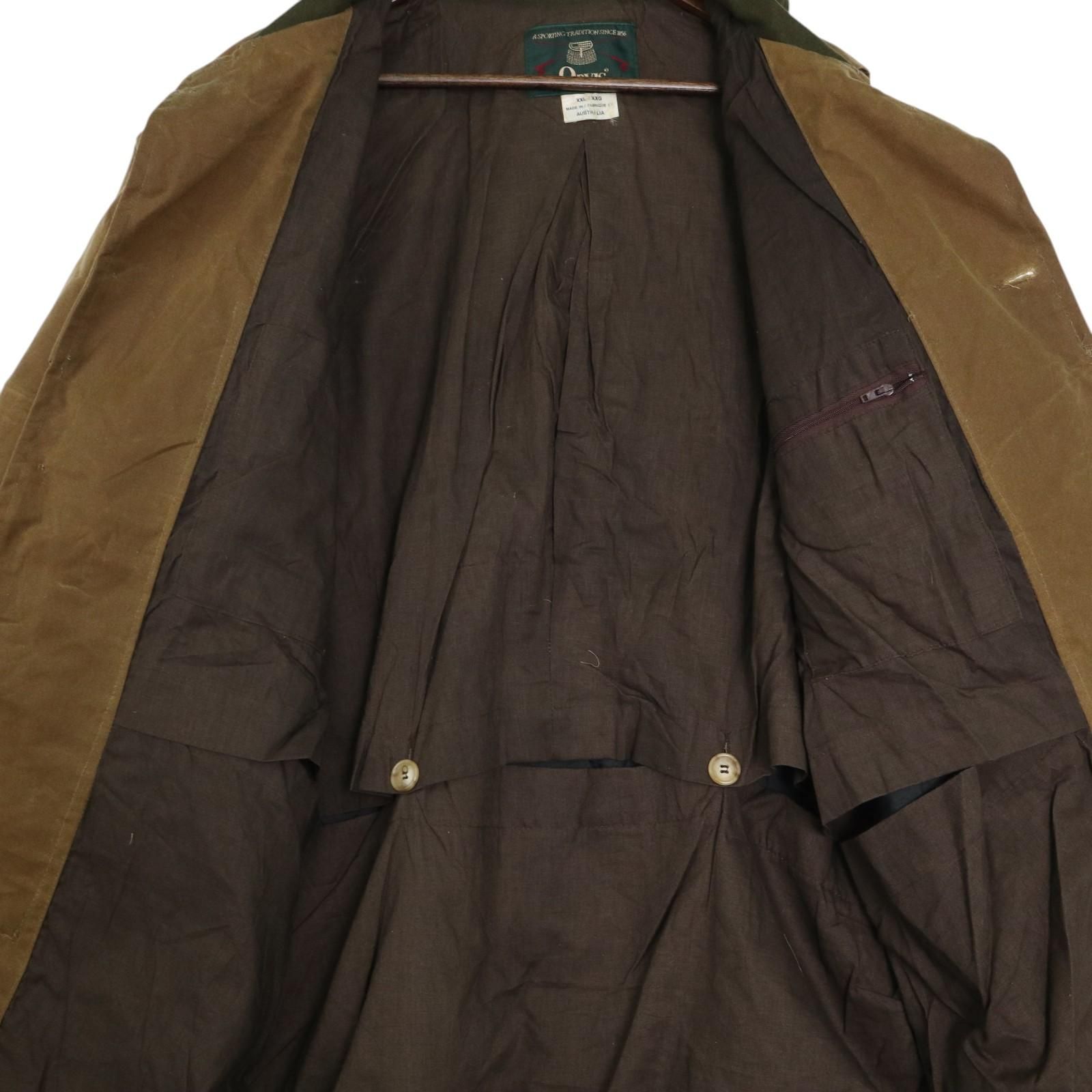 90年代 ORVIS オービス オイルドハンティングジャケット 90年代 ORVIS オービス オイルドハンティングジャケット