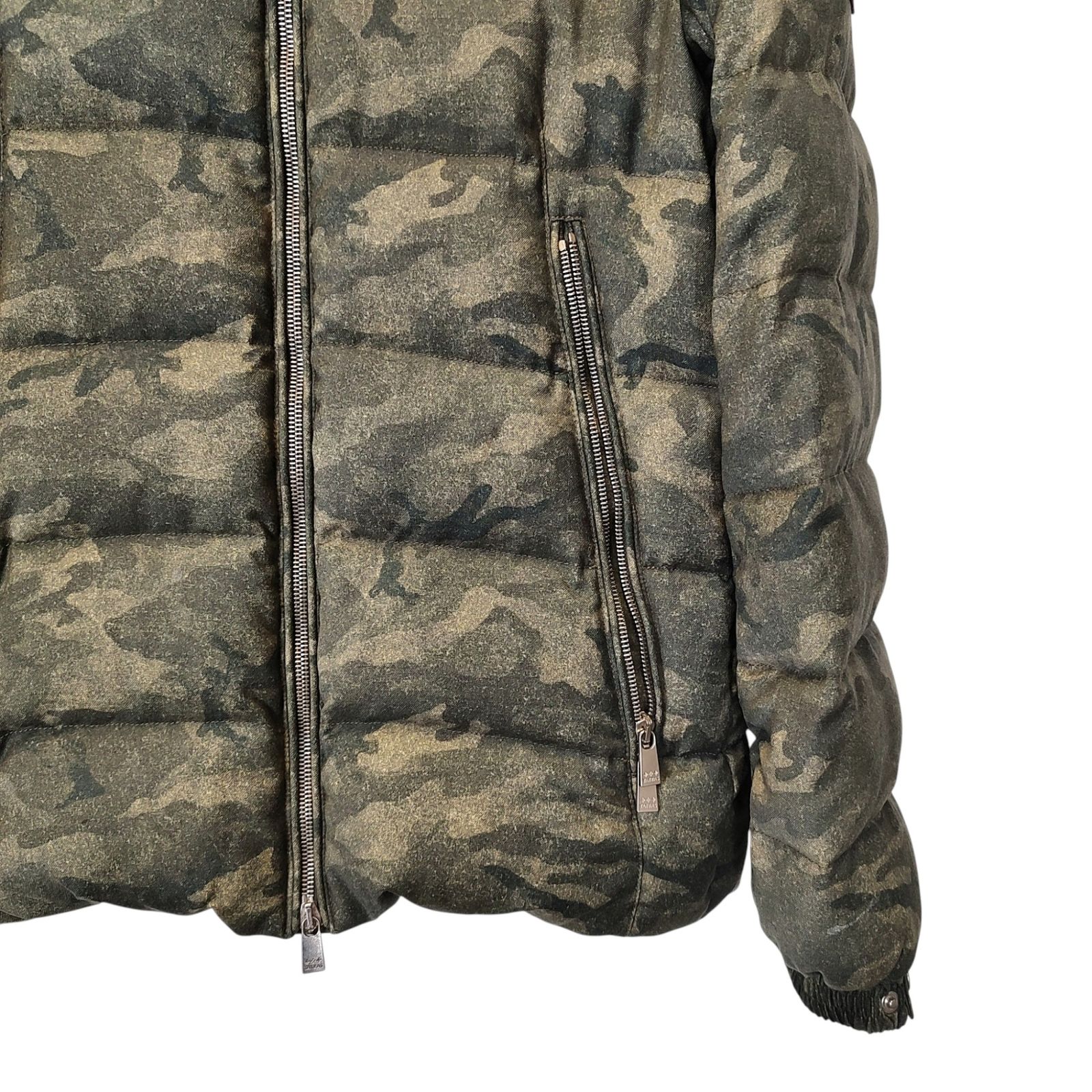 TATRAS タトラス DONATELLO シルク カモフラ ダウンジャケット 