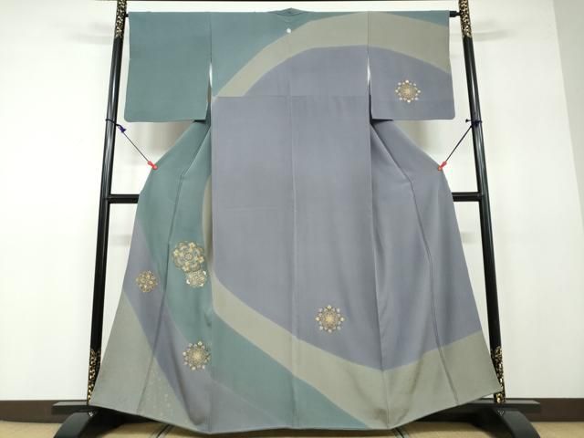 平和屋着物●訪問着　吉祥宝尽くし文　金彩　正絹　逸品　DAAY5824ud 平和屋着物○訪問着 吉祥宝尽くし文 金彩 正絹 逸品 DAAY5824ud 平和屋着物