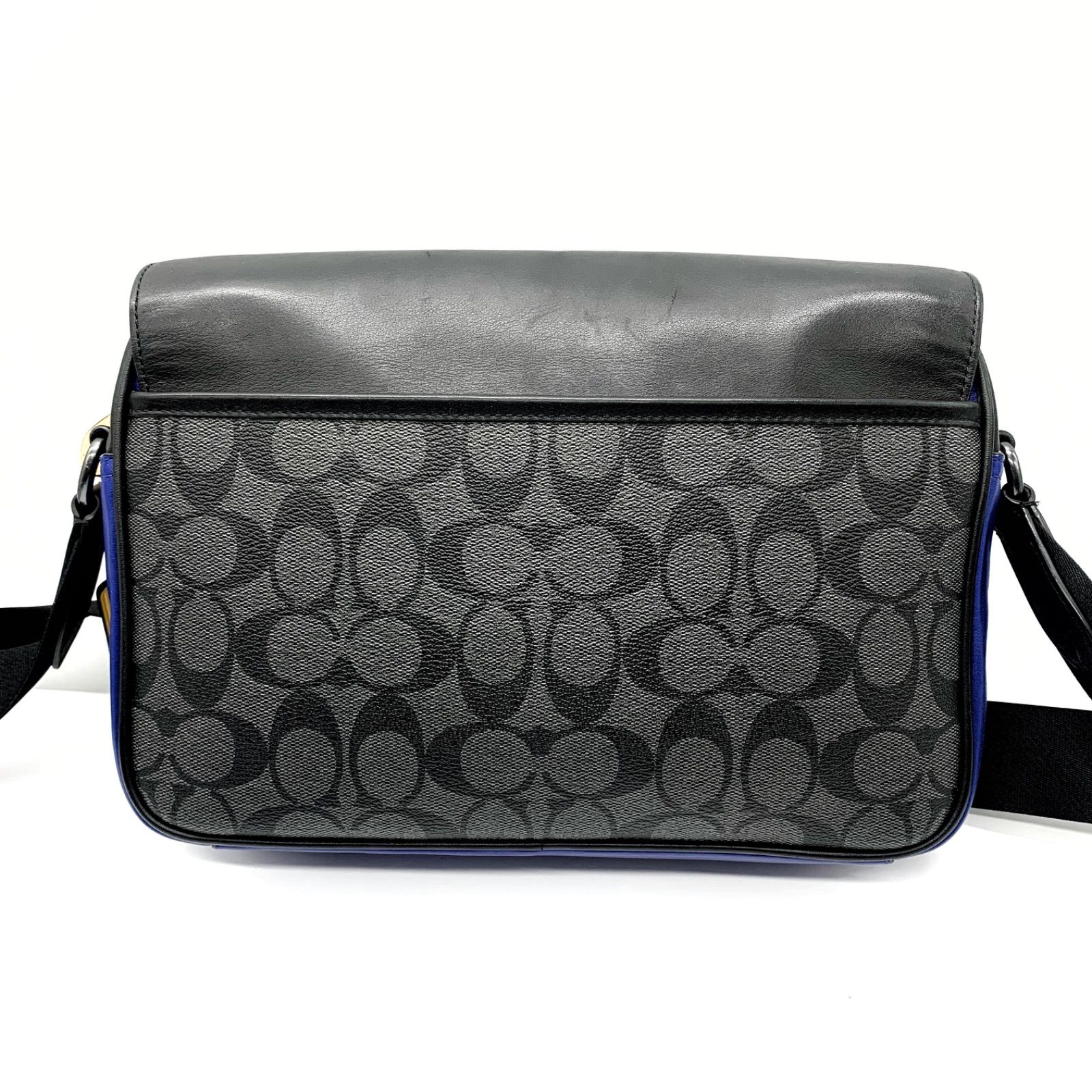 極美品<!-利用不可文字-!>COACH コーチ C6649-QBTIM クロス