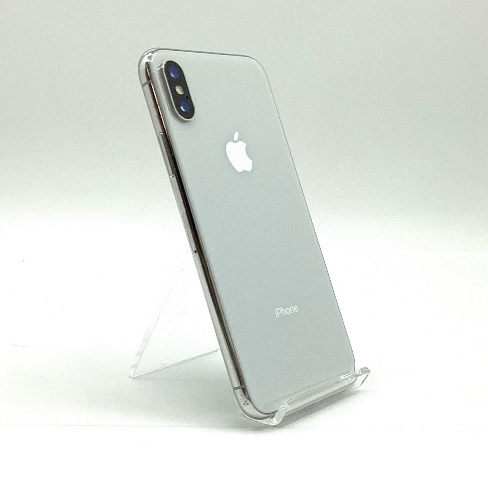 Apple iPhone X ホワイト 64GB ドコモ 判定〇 動作OK SIMロック解除