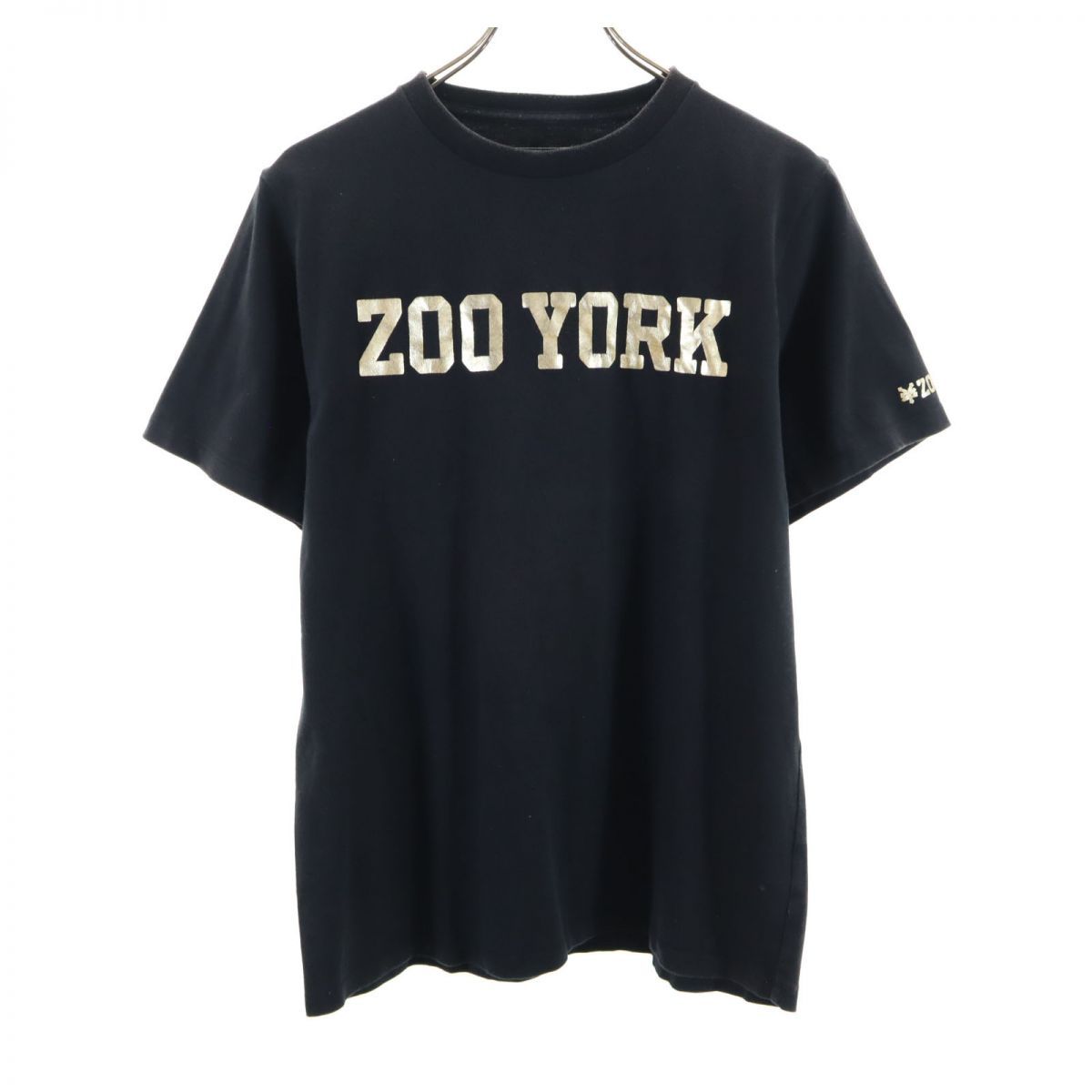 ズーヨーク 半袖 Tシャツ XL 黒 ZOO YORK メンズ 古着 【240315】 メール便可
