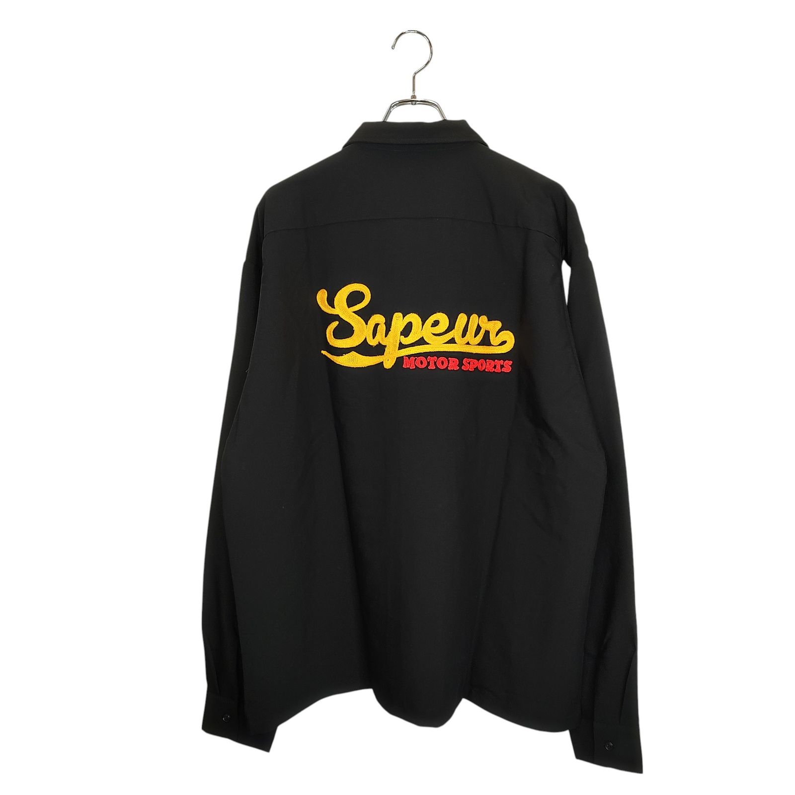 SAPEur ボーリングシャツ ブラックL SAPEur ボーリングシャツ 黒/Lサイズ｜Yahoo!フリマ（旧PayPay