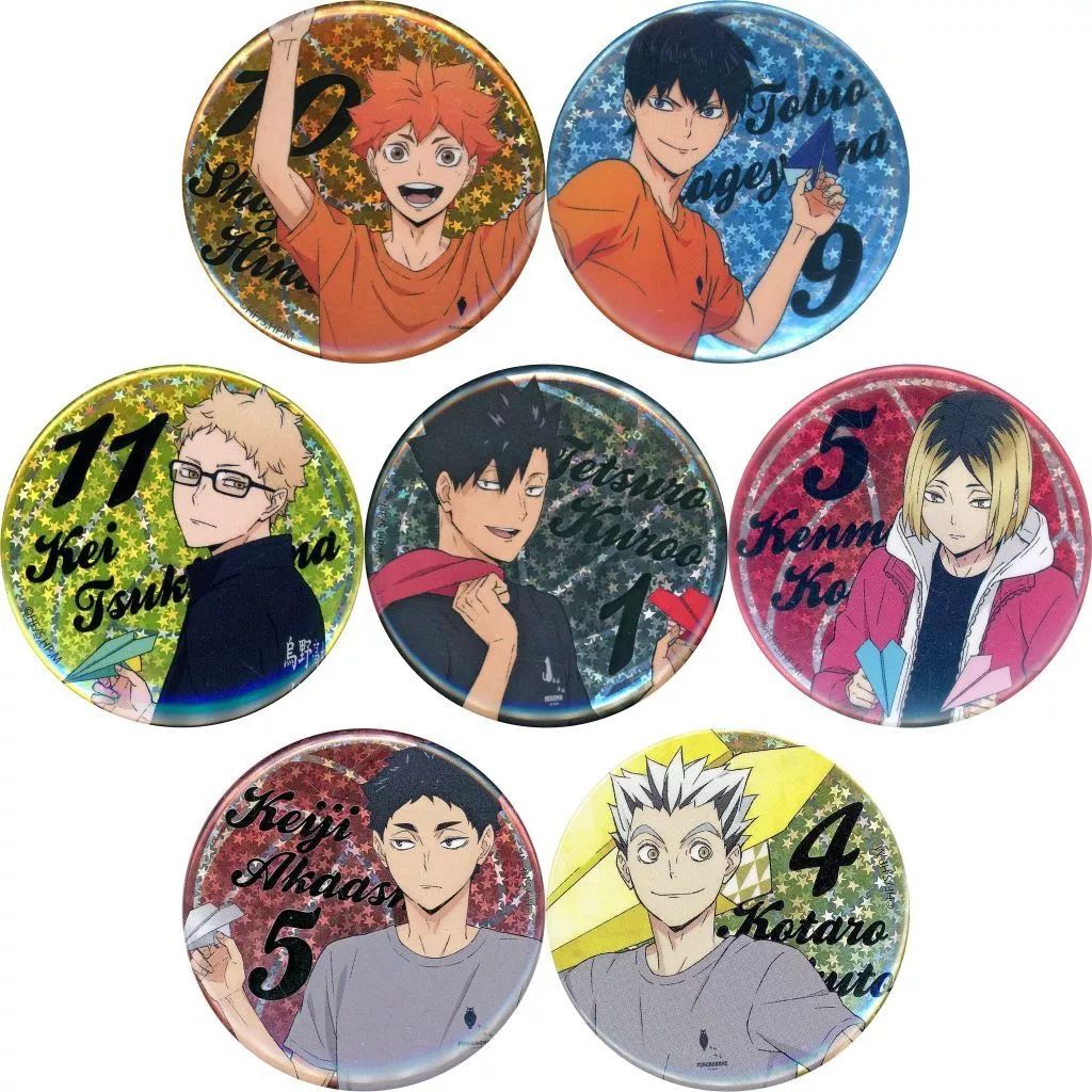 中古】バッジ・ピンズ 全7種セット 「ハイキュー