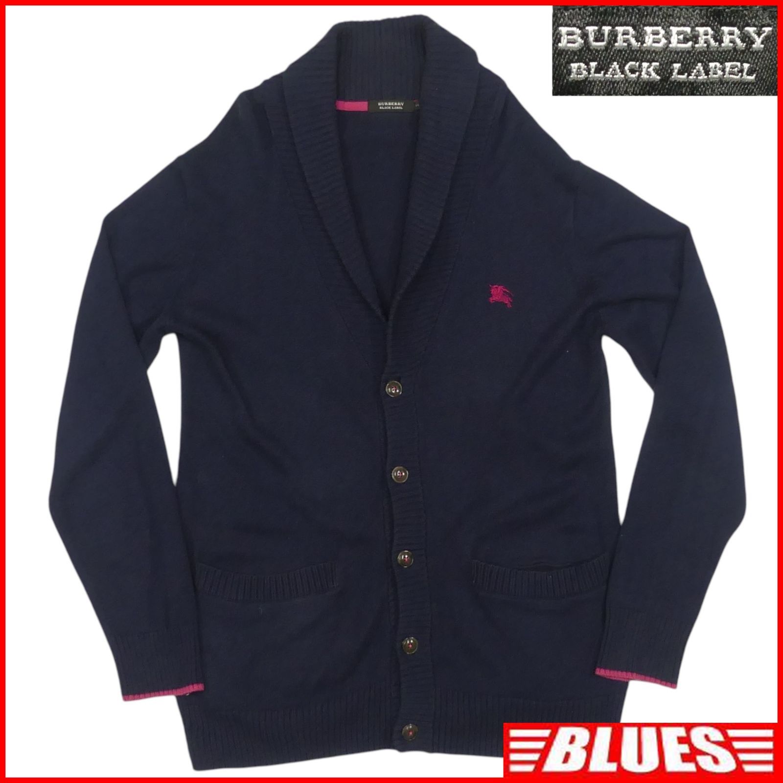 BURBERRY BLACK LABEL バーバリーブラックレーベル 廃盤 カーディガン
