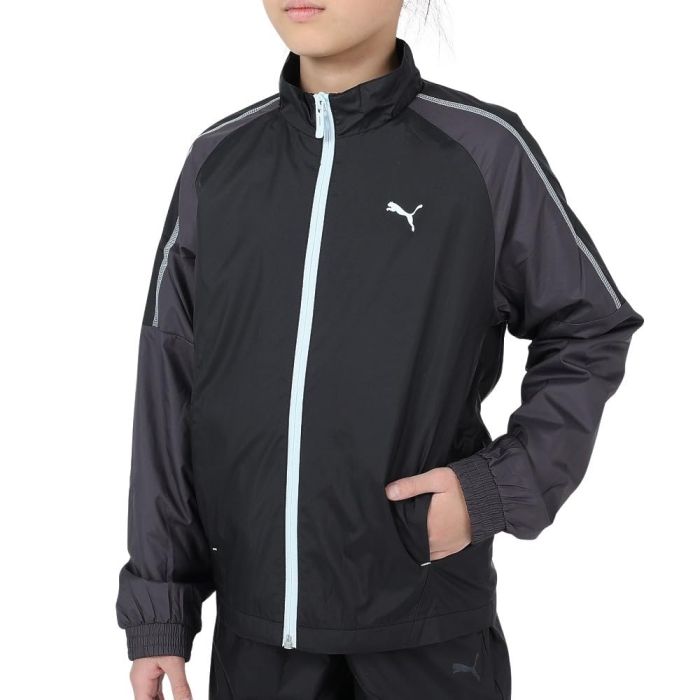 【新品・5営業日で発送】PUMA プーマ PUMA_MOTION_ウーブン_ウラトリ (677727) 色 : PUMA_BLACK サイズ : 160 
