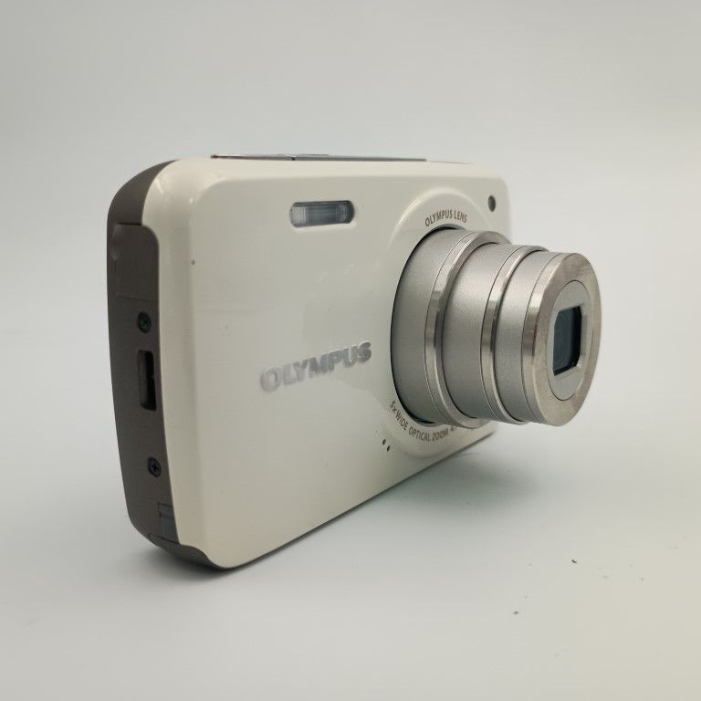 OLYMPUS デジタルカメラ VH-210 ホワイト 1400万画素 光学5倍ズーム