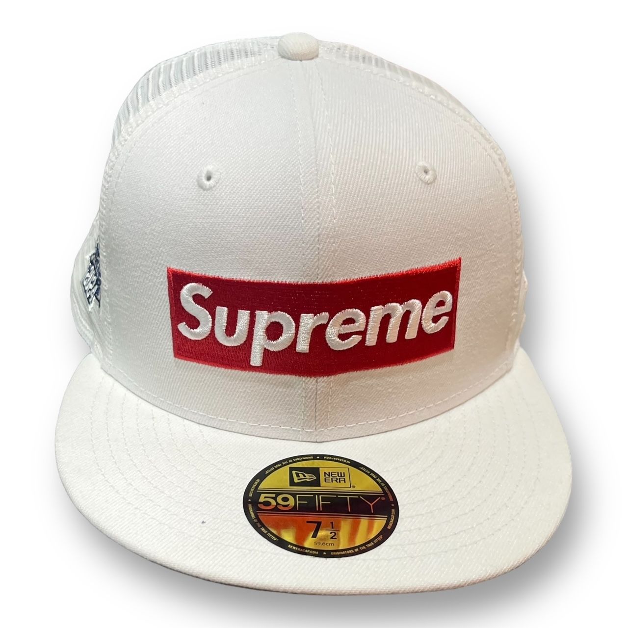 Supreme 59FIFTY キャップ 7 1/2 早い者勝ち Supreme 59FIFTY ホワイトキャップ 7 1/2