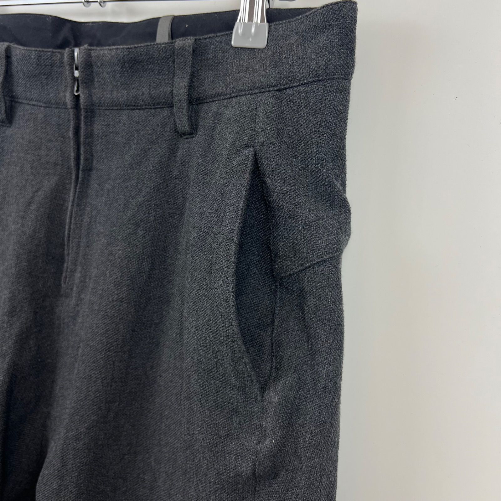 KAZUYUKI KUMAGAI ATTACHMENT 13ss stretch mesh croped pants 1