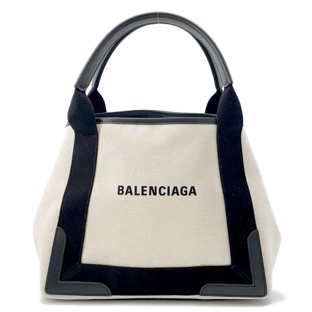 バレンシアガ トートバッグ ネイビーカバス S ポーチ付 339933 BALENCIAGA スモールサイズ バッグ