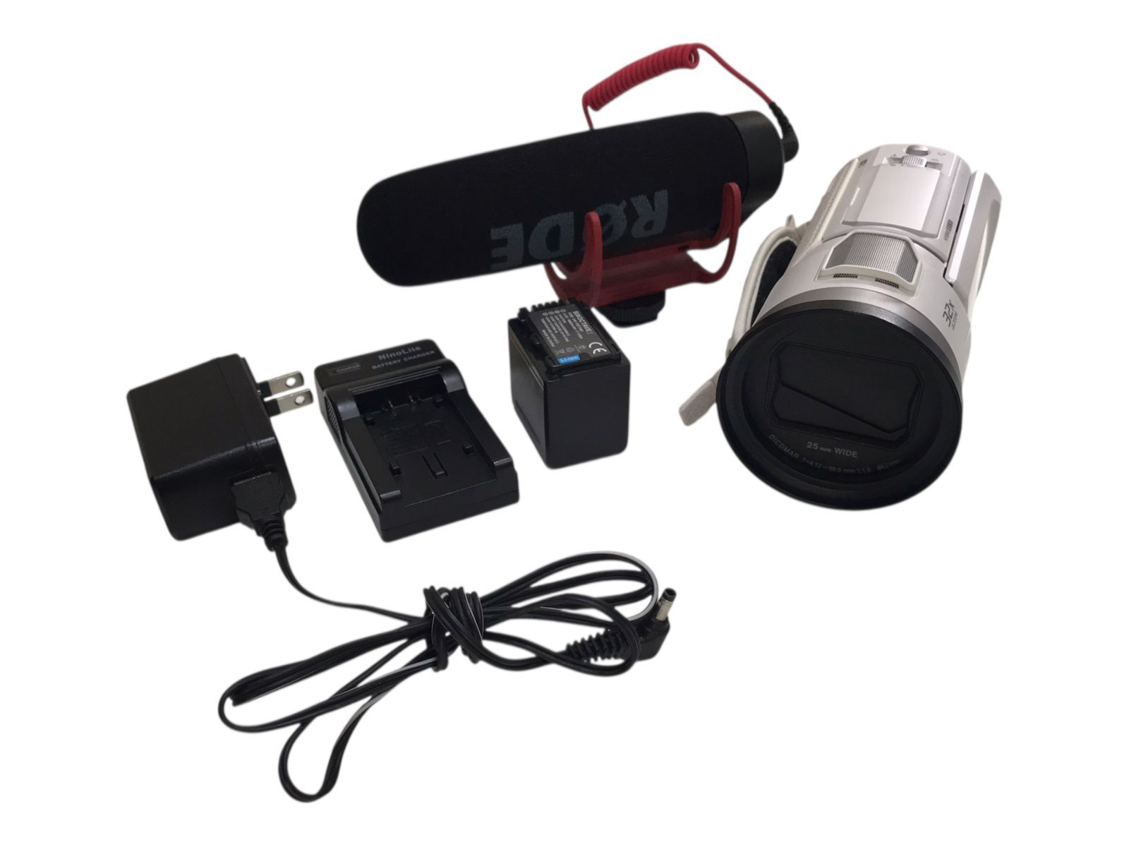 Panasonic パナソニック デジタル4 Kビデオカメラ VX 1 M W ホワイト 2019年製