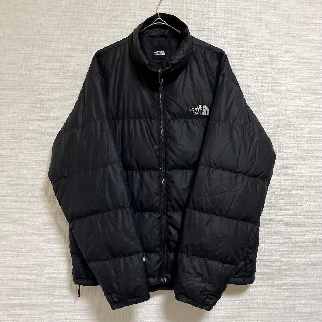 THE NORTH FACE ダウンジャケット メンズL ブラック 600フィルパワー 